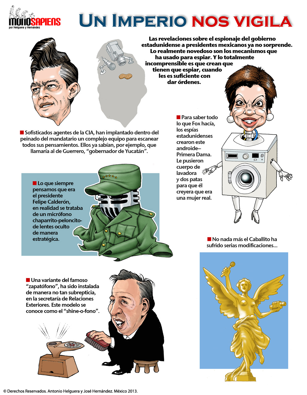 Un imperio nos vigila. Domingo 10 de noviembre de 2013